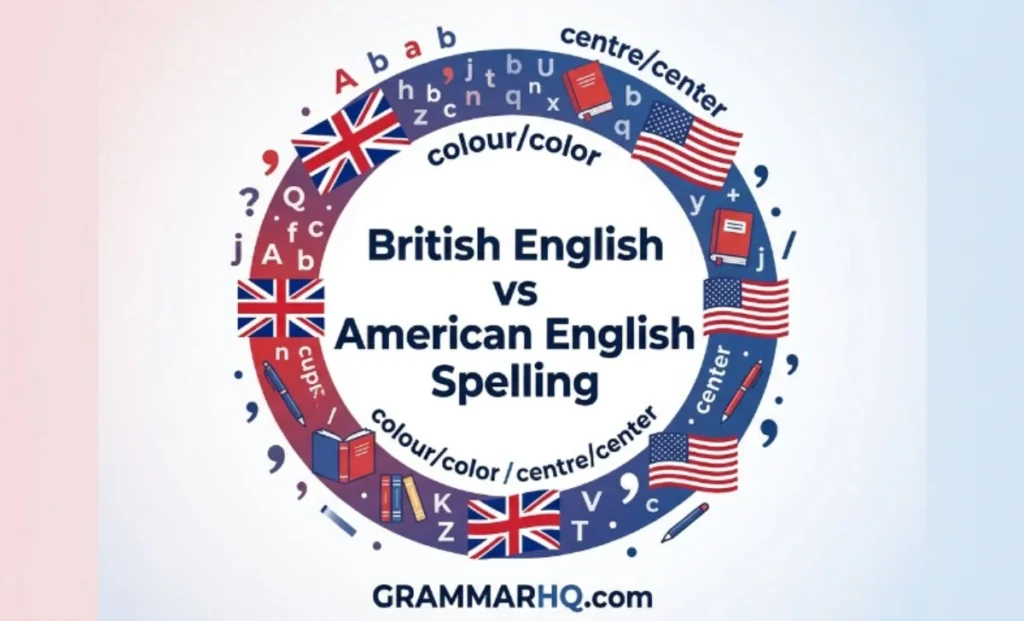 British English vs American English Spelling