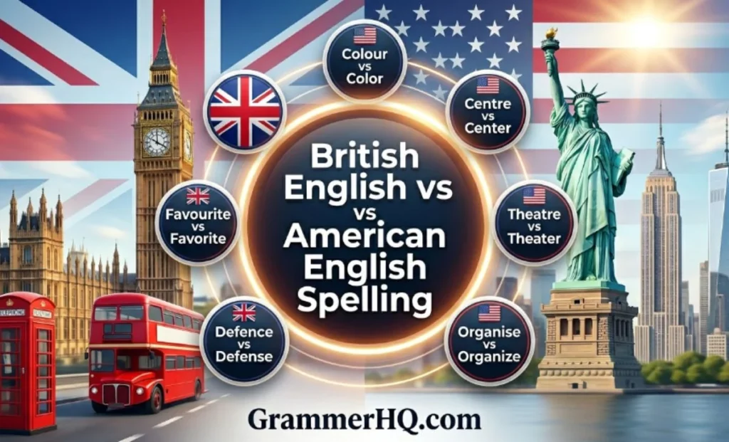 British English vs American English Spelling