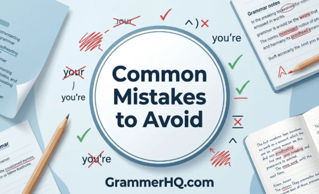 Common Mistakes to Avoid
