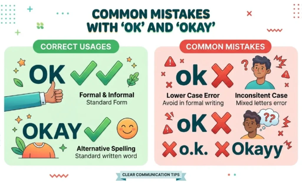 Common Mistakes with Okay or OK