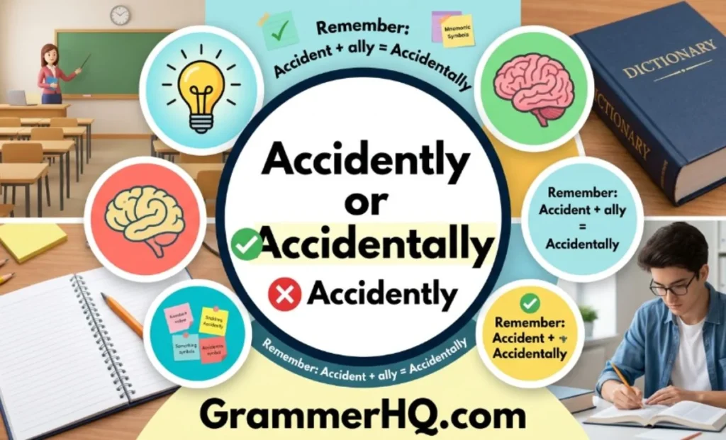 Easy Trick to Remember Accidently or Accidentally