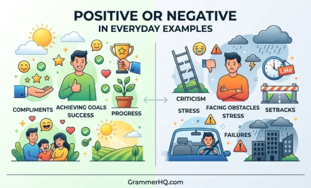 Positive or Negative in Everyday Examples