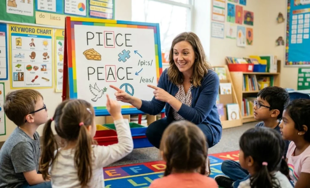 Pronunciation of Peice or Piece