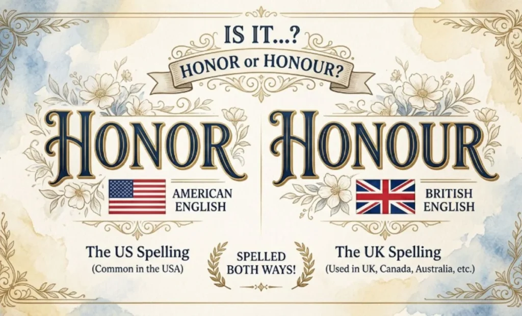 Quick Answer: Is It Honor or Honour?