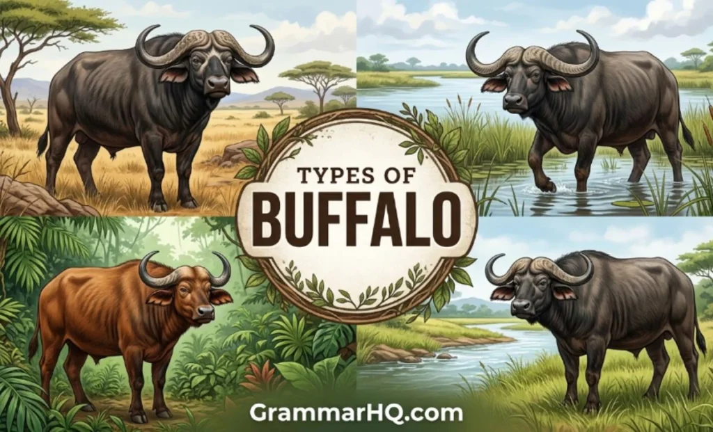 Types of Buffalo