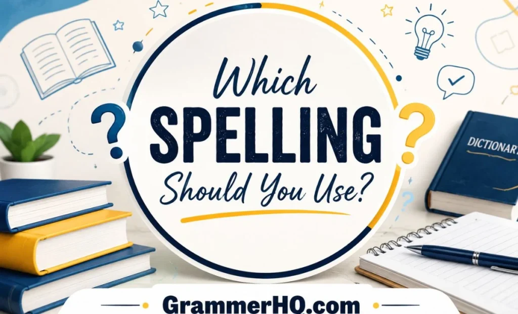 Which Spelling Should You Use?