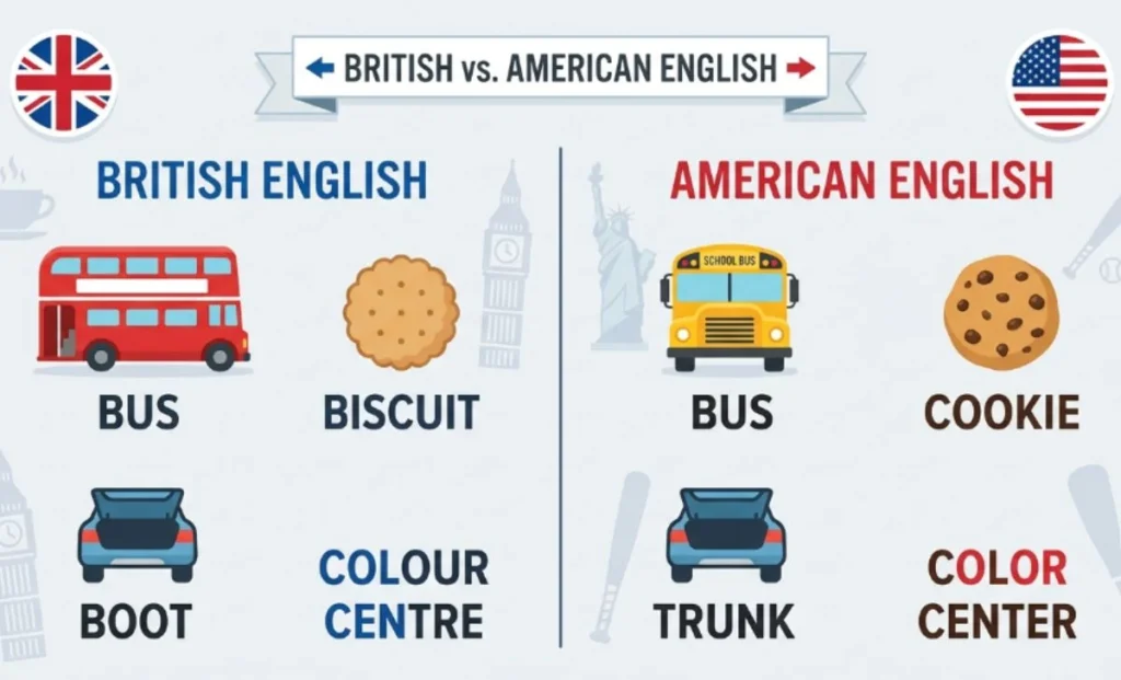 British vs American English Usage
