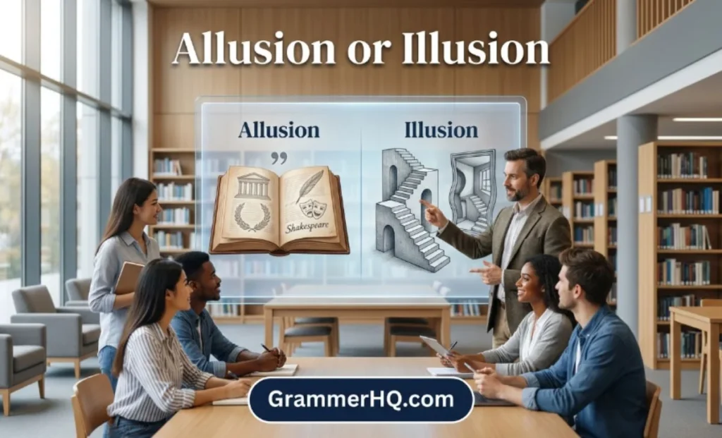 Allusion or Illusion – Quick Answer