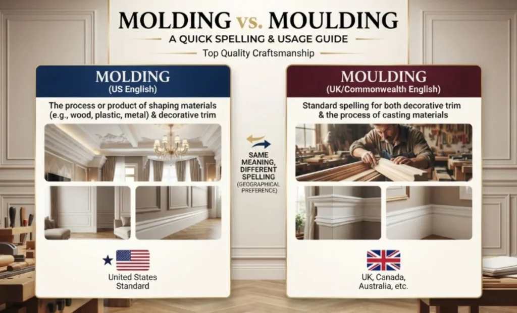 Molding or Moulding – Quick Answer