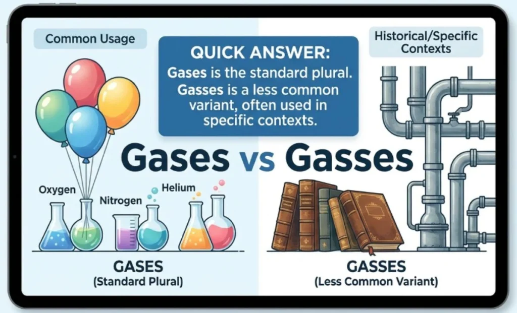 Quick Answer Gases vs Gasses