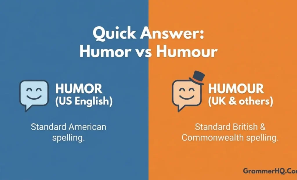 Quick Answer Humor vs Humour