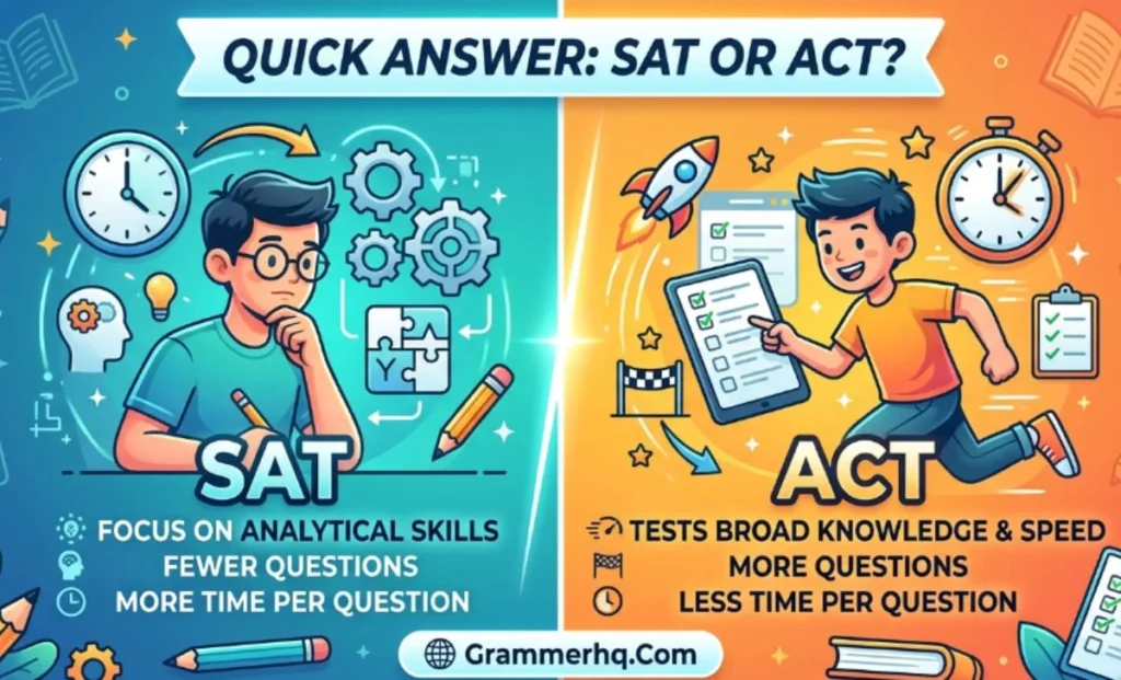 Quick Answer sat or act