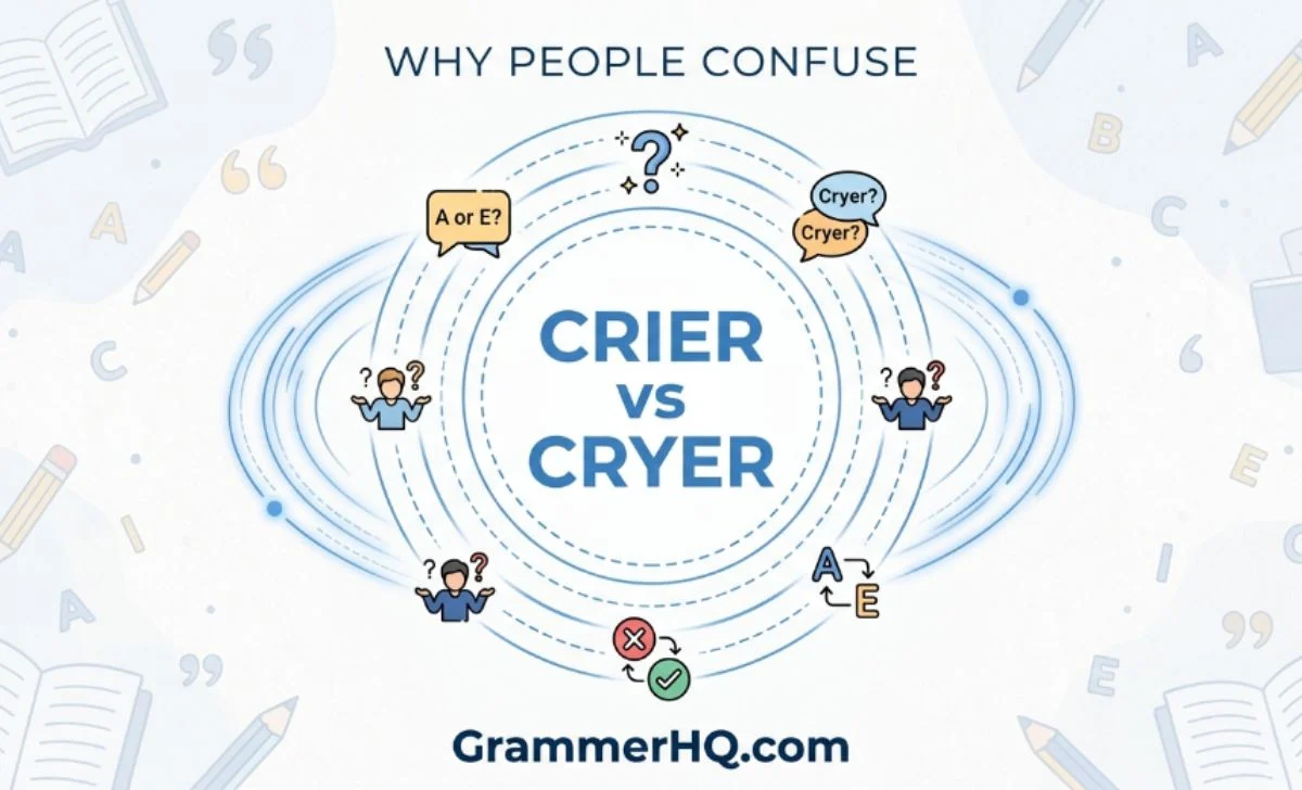 Crier or Cryer