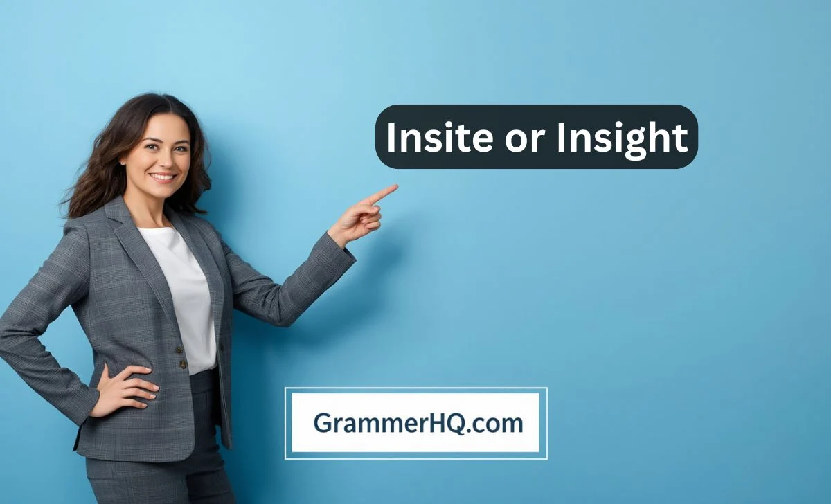 Insite or Insight
