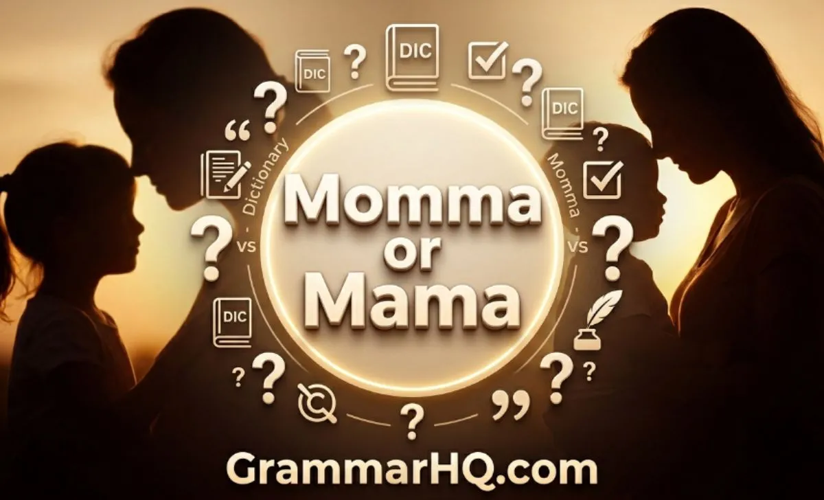Momma or Mama