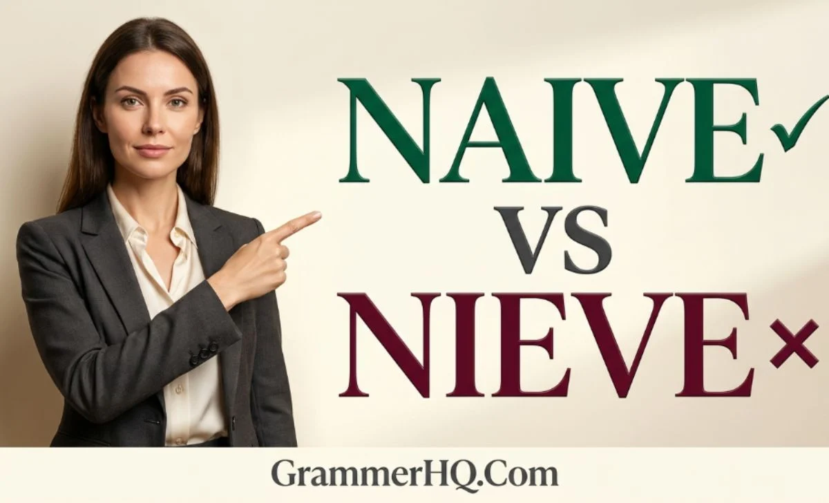 Naive or Nieve
