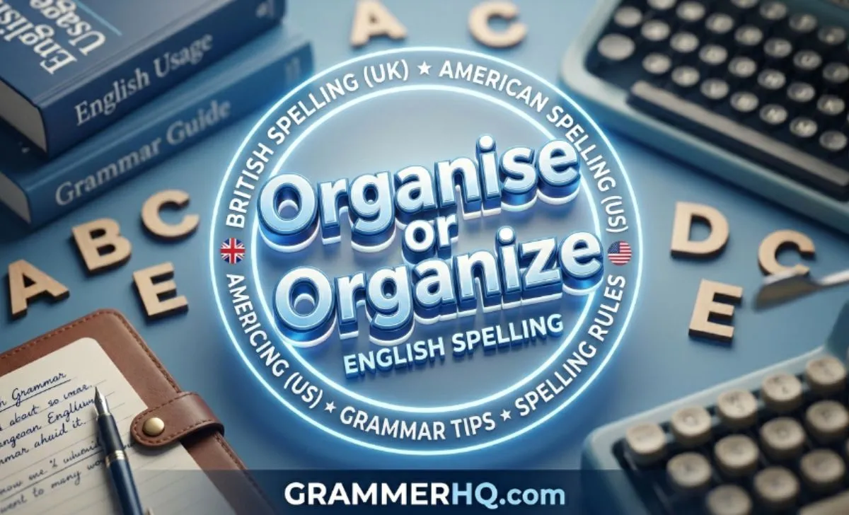 Organise or Organize
