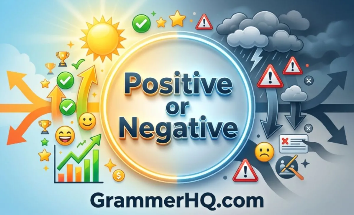 Positive or Negative