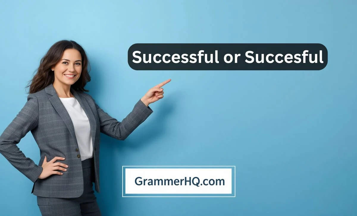 Successful or Succesful