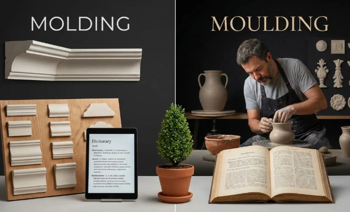 Molding or Moulding