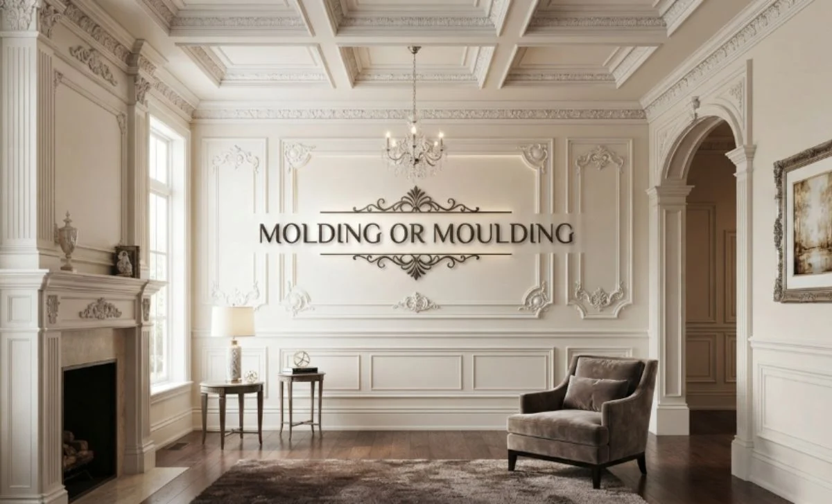 Molding or Moulding