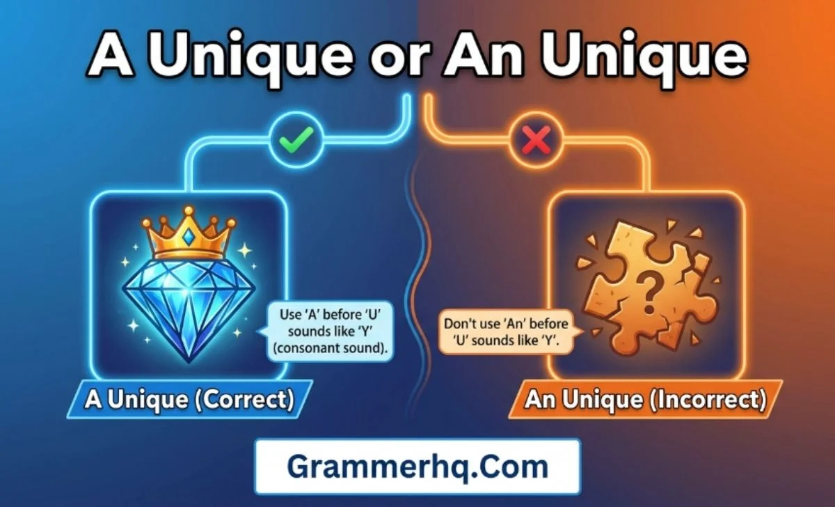 A Unique or An Unique