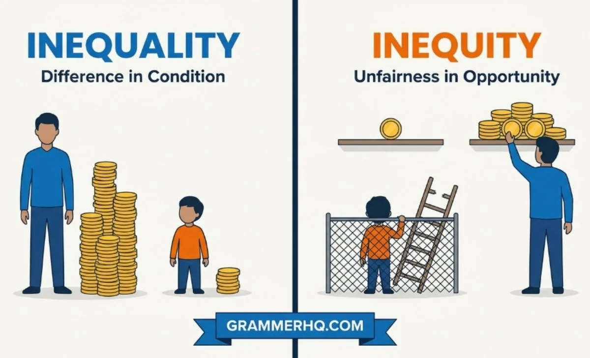Inequity vs Inequality