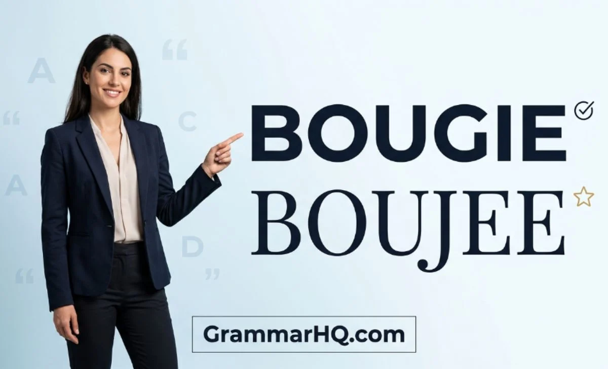 Bougie or Boujee