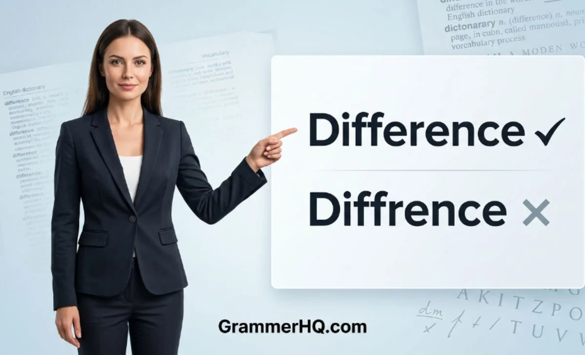 difference vs diffrence