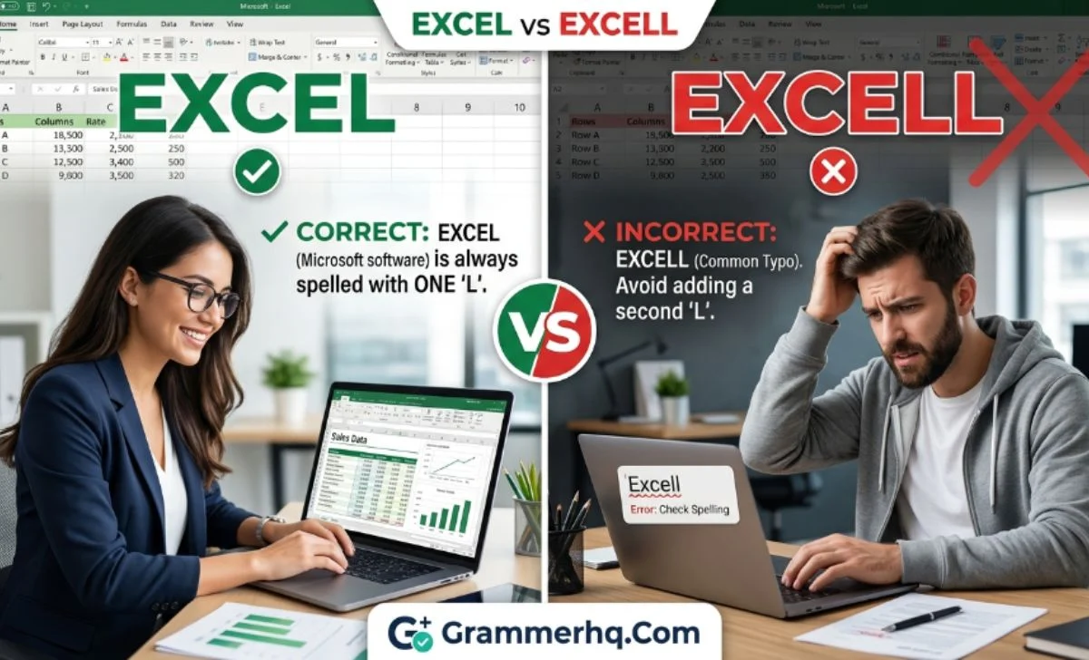 Excell vs Excel
