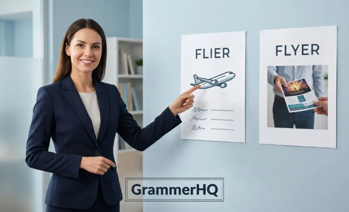 Flier vs Flyer