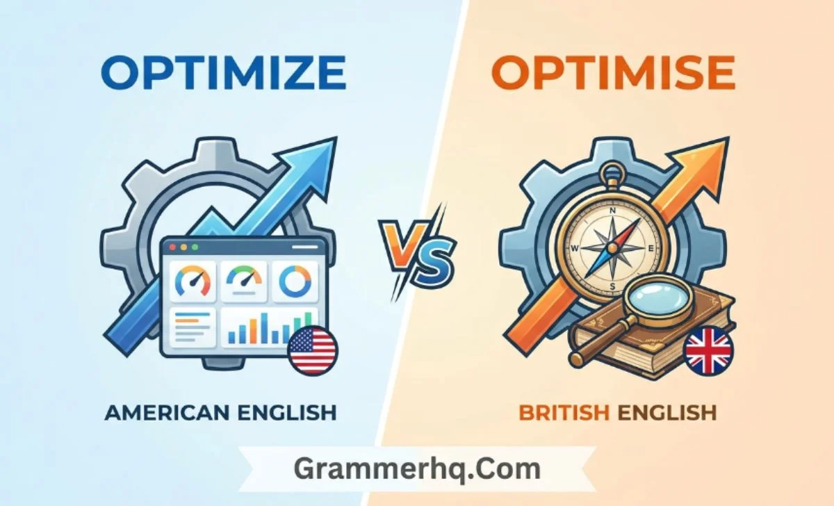 Optimize vs Optimise