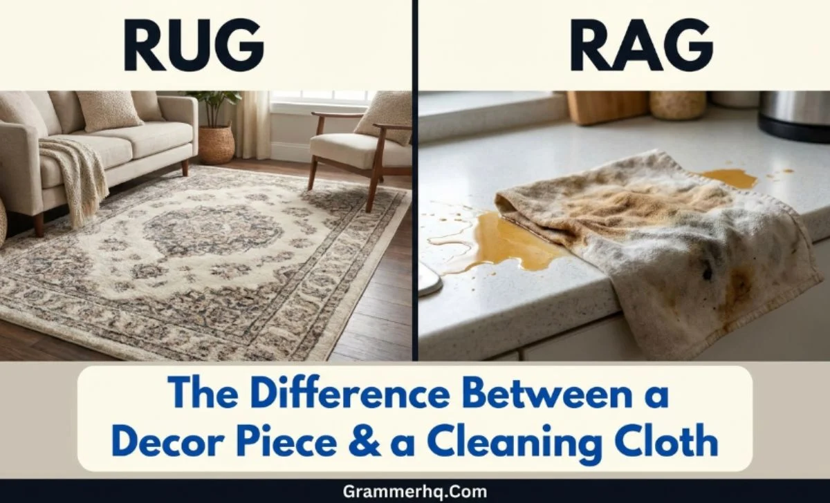 Rug vs Rag
