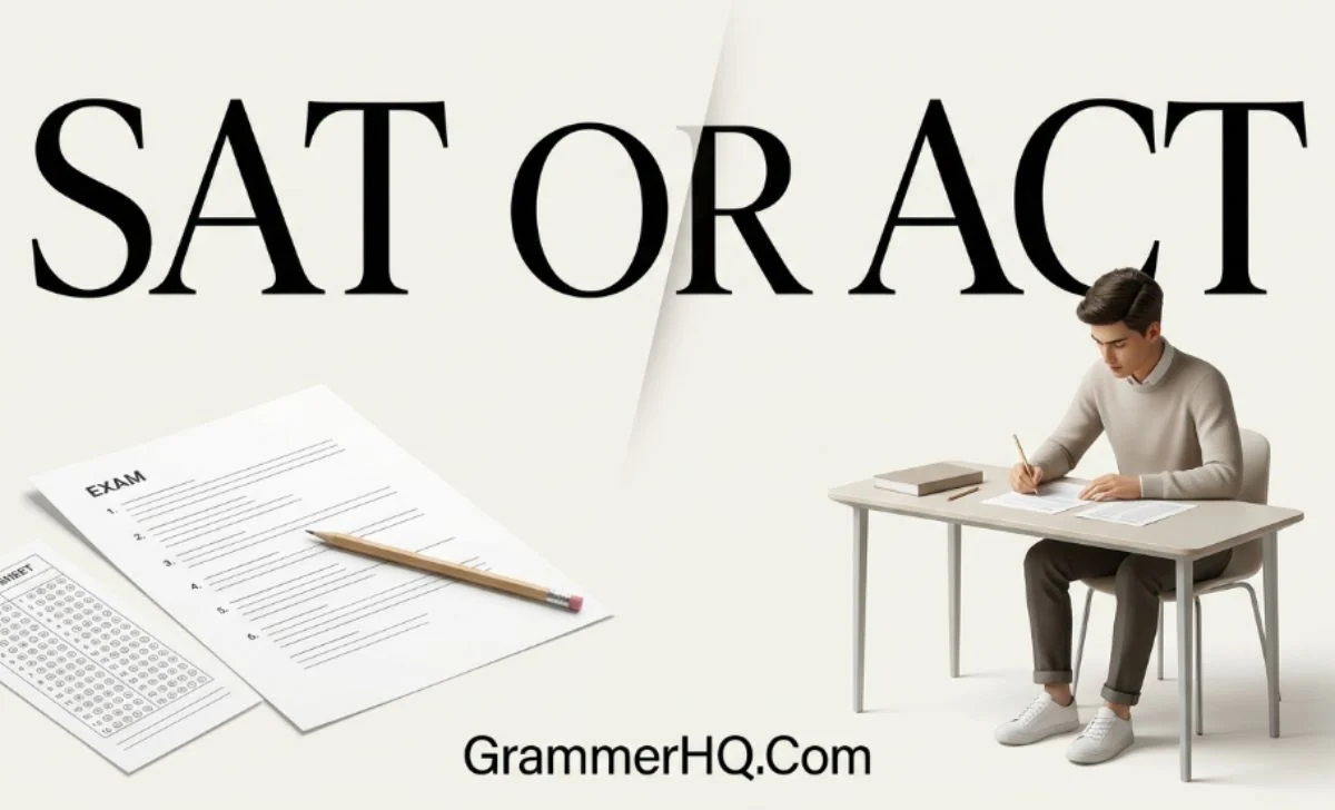 SAT or ACT