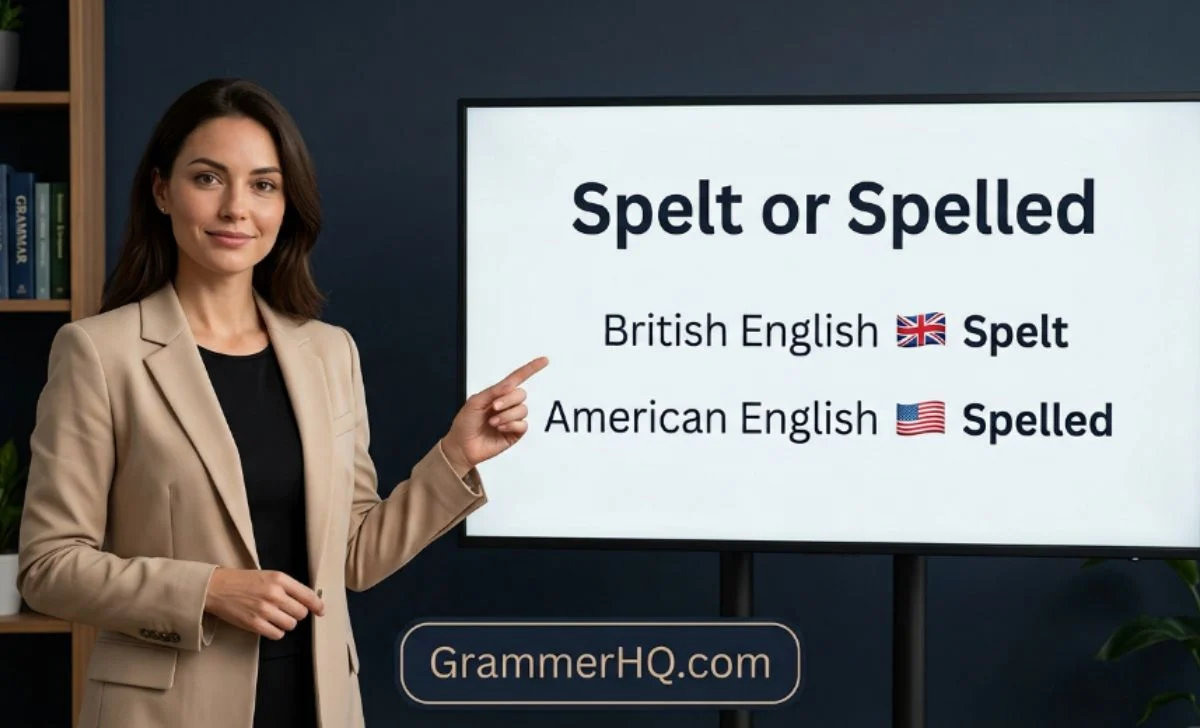 Spelt or Spelled