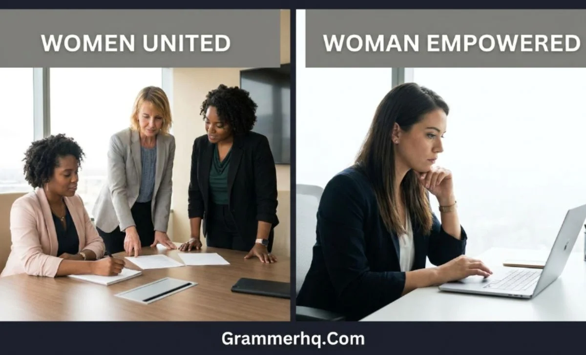 Women vs Woman