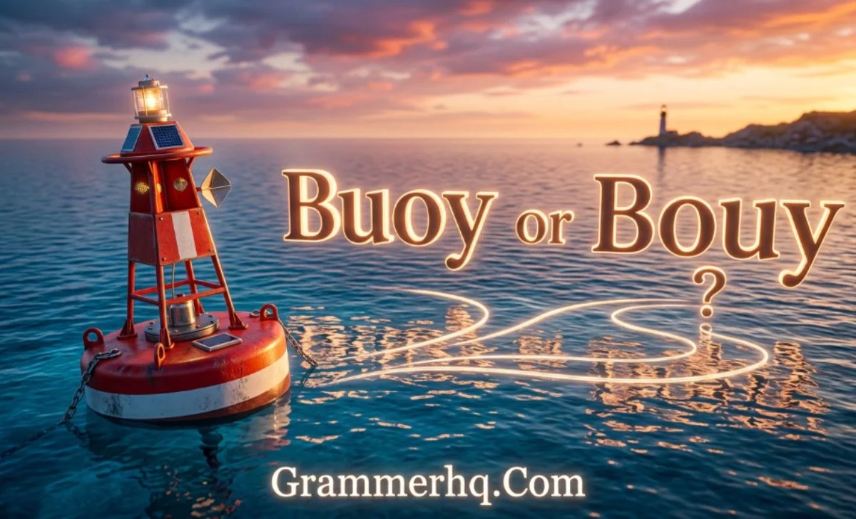 Buoy or Bouy
