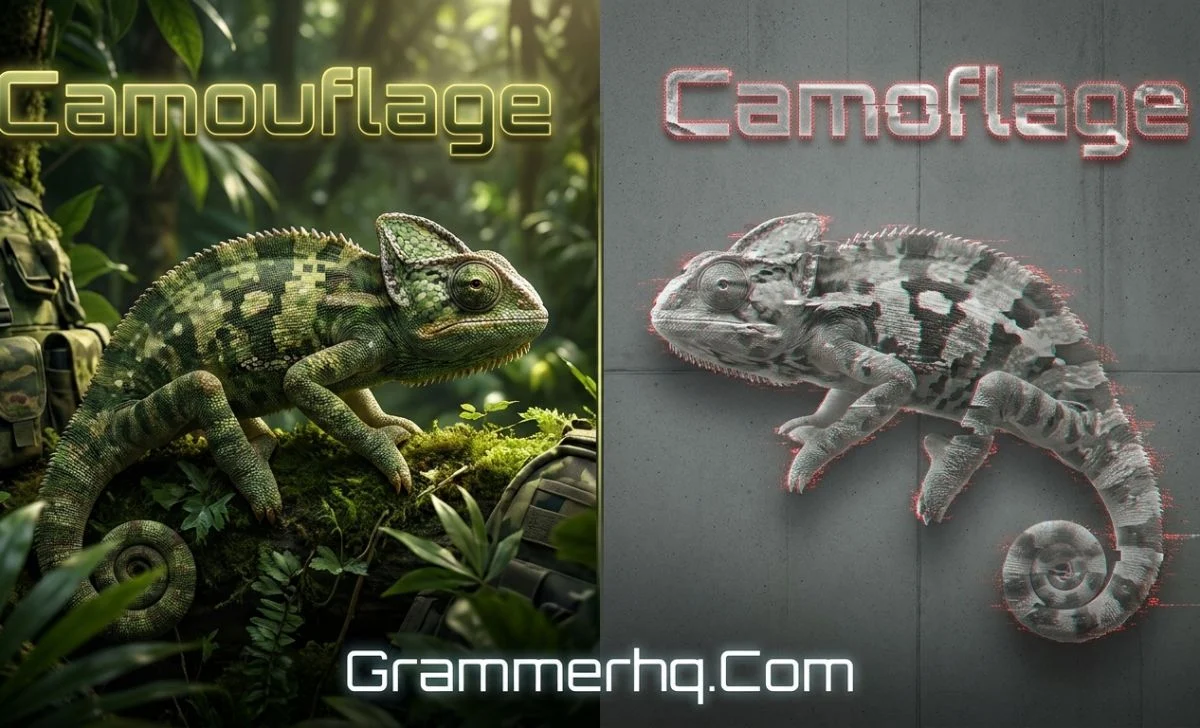 Camouflage Vs Camoflage