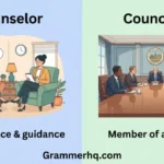 Counselor vs Councilor