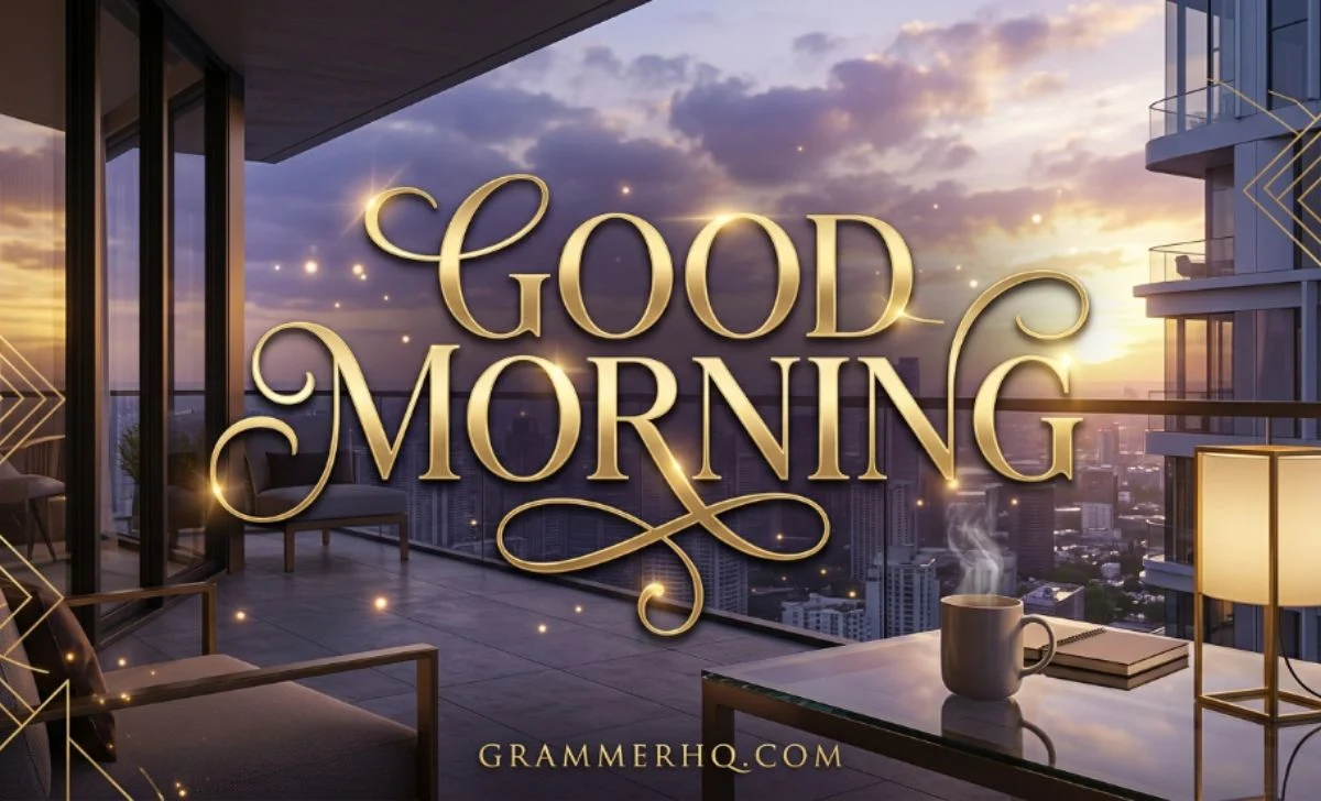Goodmorning or Good Morning