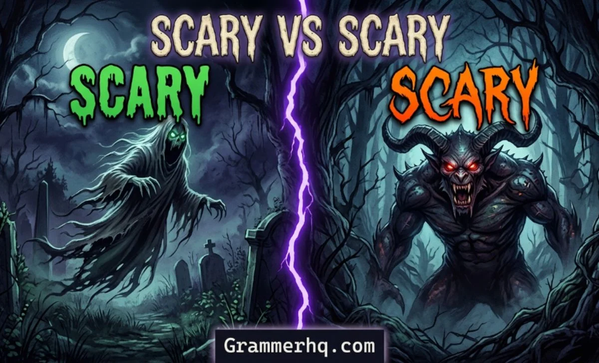 Scarey vs Scary