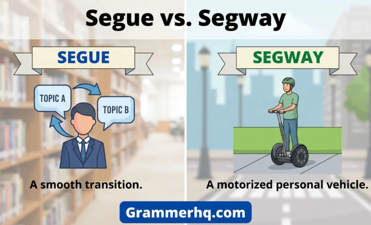 Segue vs Segway