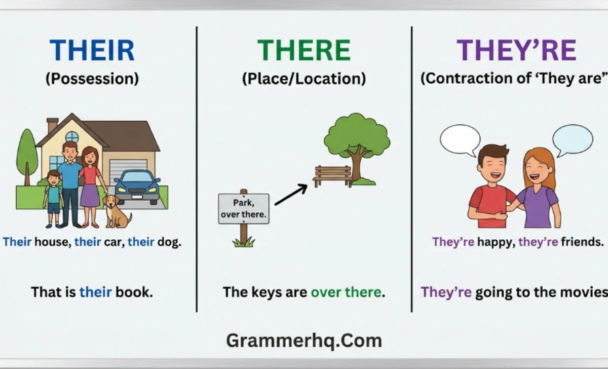 Their vs There vs They’re