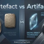 Artefact vs Artifact