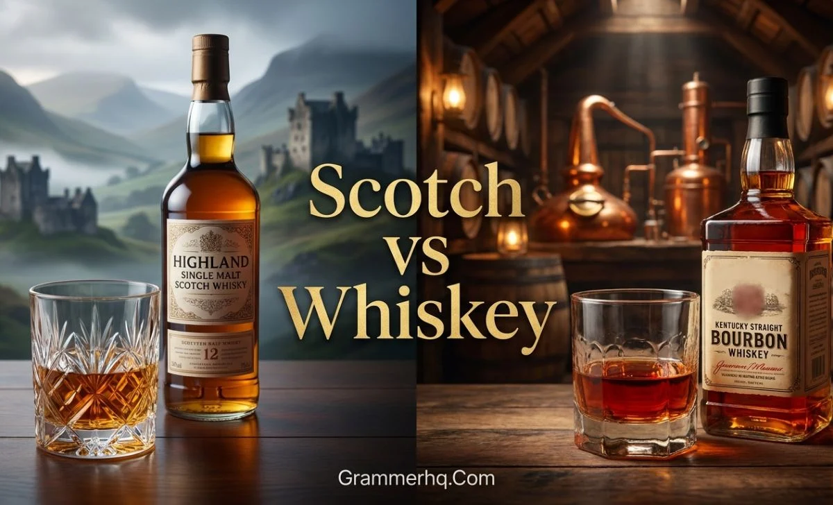 Scotch vs Whiskey