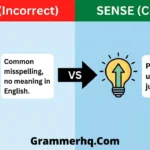 Sence vs Sense